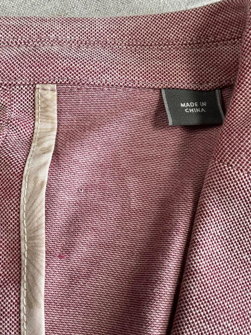 Mens Michael Kors Pink Two Button Cotton Blend Lightweight Sport Blazer (40S) - Picture 4 of 13